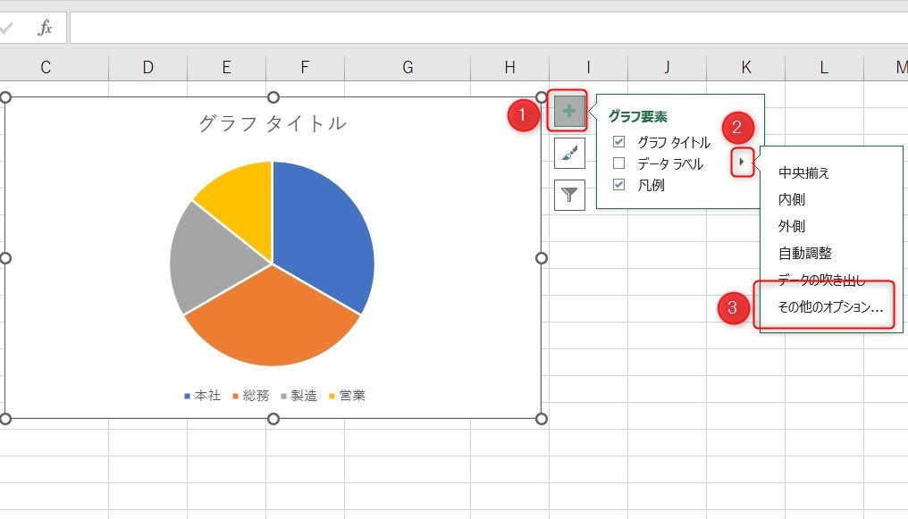 Excel_円グラフのパーセント3
