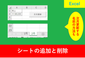 VBAで効率的にシートを操作する方法を紹介する図解アイキャッチ