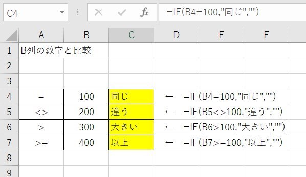 比較演算子2