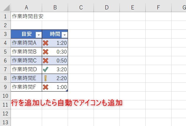 条件付き書式の効率化2