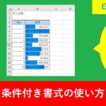 条件付き書式を使いこなそう！Excelでデータを視覚的に強調する方法