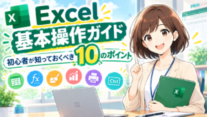 Excel基本操作ガイド|初心者が知っておくべき10のポイント